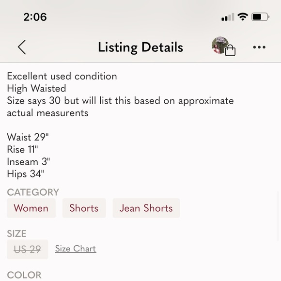 Wrangler George Strait Collection Cut Off Shorts - Picture 6 of 6